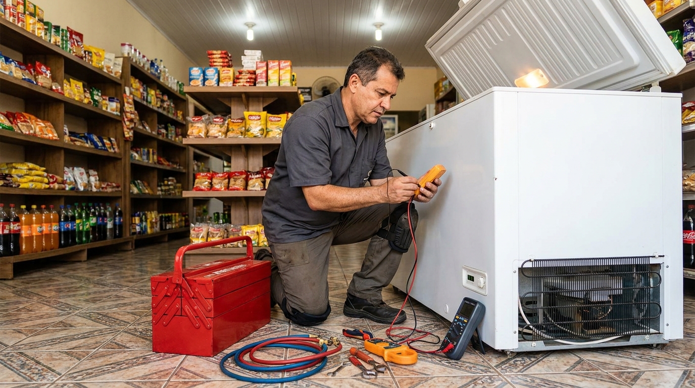 Ajuste de Temperatura do Freezer em João Pessoa‑PB